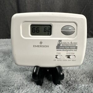 Emerson 1F78 Non-PRGM Non-Programmable Thermostat 1H/1C Tested Working